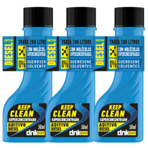 Kit 3 Aditivo para Diesel -Tratamento De Combustível Dnk
